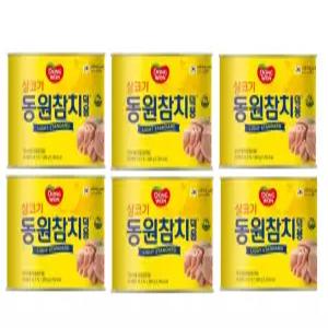동원 살코기참치 1880gx6캔 박스 덕용 대용량 업소용 라이트스탠다드