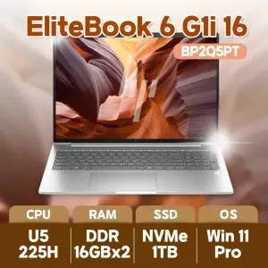 HP 엘리트북 6 G1i 16 BP2Q5PT_N2 인텔 울트라 U5-225H 32GB 1TB 윈도우11프로 터치스크린 노트북
