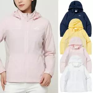 [아이더](대구신세계)EIDER 에센셜 여성 여름 플레르 하이브리드 후드 탈부착 경량 바람막이 자켓 DWM24...