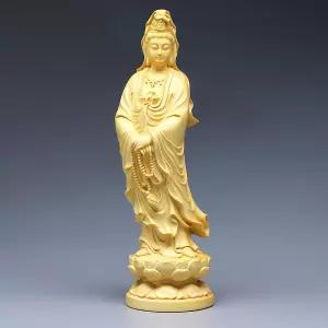 베넬라 관세음보살 12cm 조각상 불상 미니 부처님상 가정용 불교 굿즈 부처 석가모니 소형