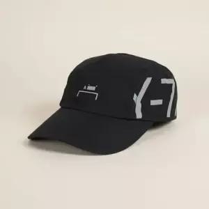 23SS 어콜드월 로고 나일론 사이퍼 캡 모자 블랙) ACWUA152 BLACK