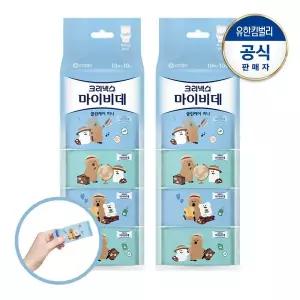 [크리넥스] 마이비데 클린케어 미니 다이노탱 10매X10입X2팩
