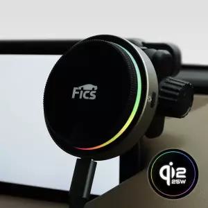 Qi2.2 픽스 맥세이프 펠티어 쿨링 차량용 핸드폰 무선 고속 충전거치대 S23
