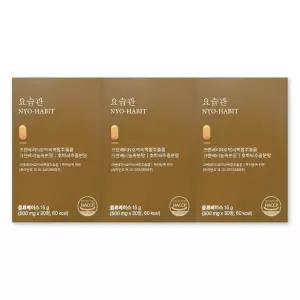 bk웰 요습관 500mg X 30정 3박스 bn01 비엔 크랜베리 호박씨 복합추출물 bkwell