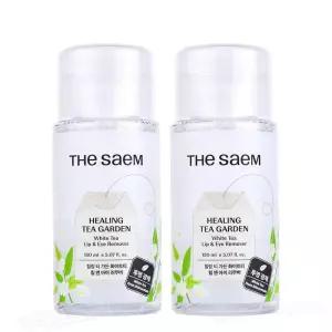 더샘 힐링 티 가든 화이트티 립 앤 아이 리무버 150ml 2개