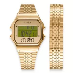타이맥스 MUST IT_MM6 Timex T80 기프트 세트 스테인리스 스틸 골드 시계