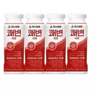 [롯데백화점]롯데햄 파스퇴르쾌변사과요구르트150ml*24입