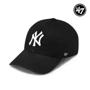 47브랜드 뉴욕 양키스 NY 빅로고 MLB 엠엘비 볼캡 야구 모자 블랙 B-RGW17GWS-BKM