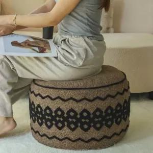 낮은 스툴 발받침대 쿠션 바닥 좌식 디자인 방석
