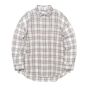 LEE 리 우먼 홀리데이 체크 셔츠 브라운 LE2602SH62BR