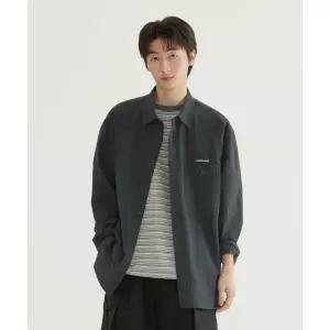 COVERNAT 커버낫 시어서커 셔츠 차콜 CO2601SH12CH 1882270