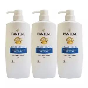 팬틴 실키 스무드 케어 샴푸 750ml X3개