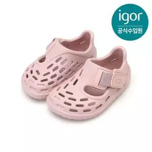 갤러리아 이고르 티후카 클로그 샌들 핑크 IGSDTJN2FR 유아동 키즈샌들 여아샌