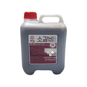 CJ제일제당 백설 소갈비양념장10kg 식자재 업소용(유통26년8월20일)