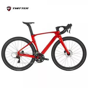 [트위터]자전거GRAVEL V3 PRO RS24단 풀카본 카본일체형핸들바