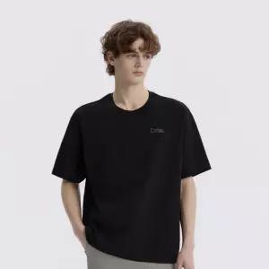 N262UTS240 크라즈 세미오버핏 반팔 티셔츠 BLACK