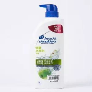 헤드앤숄더 애플 프레쉬 샴푸 애플향(신형) 850ml, 1개