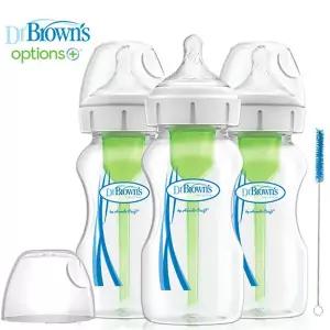 닥터브라운 옵션스플러스 와이드넥 270ml PP젖병 3P 트리플팩