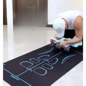 AB슬라이드 매트 홈트 복근 코어 무릎 패드 필라테스 120cm