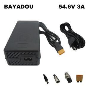 리튬 이온 배터리 충전기 GX16 XT60 XLRM 커넥터용 48 V 54.6V 3A 13S