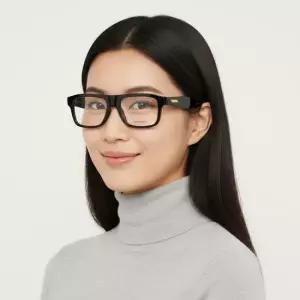 보테가베네타 보테가 베네타 안경테 BV1156O 001 스퀘어 뿔테 안경