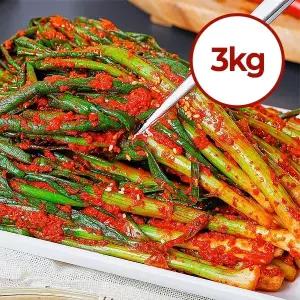 백년본가 맛있게 매운 프리미엄 전라도식 파김치 3kg