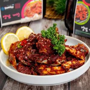 [해담]서해안 국내산 군산 꽃게 양념게장 450g HACCP인증 신선 비법양념 프리미엄
