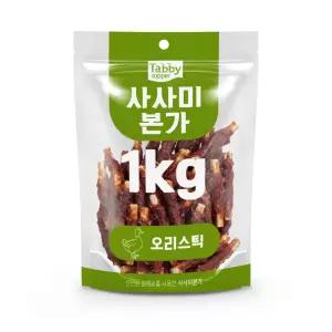 테비 사사미본가 오리스틱 1kg