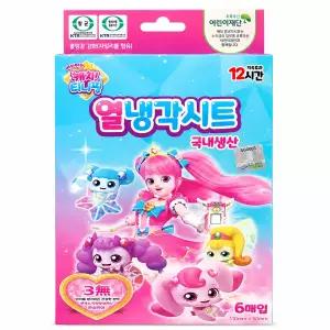[보리보리/땡큐온]캐치티니핑 열냉각시트 6매 x 1개