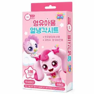 [보리보리/땡큐온]캐치티니핑 열냉각시트 영유아용 6매 x 1개