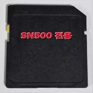현대폰터스 SN500 지니맵 3D 최신지도 업그레이드 16G SD카드