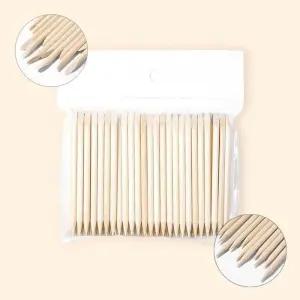 [룽스_62]셀프젤네일 재료 우드 스틱 7.5cm 100P DD-11799