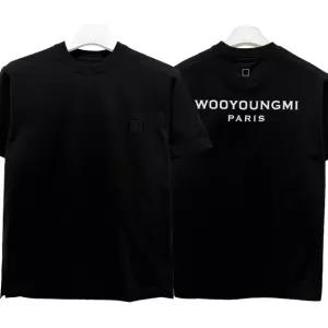 26SS 코튼 백로고 반팔티 블랙 (W261TS07 708B) [당일]