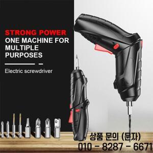 3.6V 전동 드라이버 강력한 충격 무선 드릴 충전식 가정용 공구