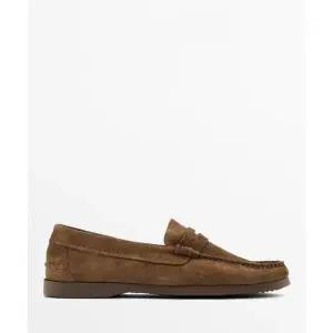 마시모두띠 MASSIMO DUTTI 소프트 가죽 페니 로퍼