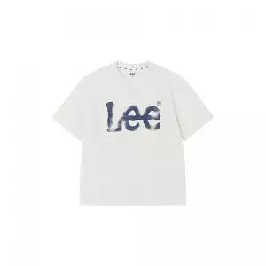 리 키즈 LEE KIDS 스프레이 빈티지 로고 티셔츠 화이트멜란지 LK2602ST06WM 800533