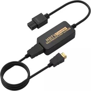 히슈웬 N64에서 HDMI 변환기 게임큐브 어댑터 닌텐도 64 게임큐브/SNES/SFC/NGC용 케이블