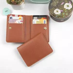[하프클럽/]지폐보관 신용카드지갑 세로6포켓 탄1P 명함 신분증