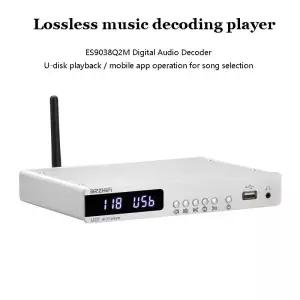 네트워크플레이어 HD 무손실 오디오 플레이어 21 채널 HIFI 디코더 블루투스 50 디지털 광 동축 ES9038Q2M