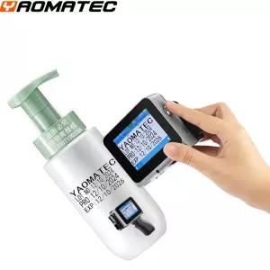 휴대용 미니 열전사 잉크젯 프린터 카트리지 G1760 12.7mm 건 QR 바 배치 코드 날짜 로고 만료 라벨
