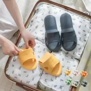 [라일리] Rly 기내용 휴대용 폴딩 슬리퍼 여행용 남여 미끄럼방