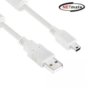 NMC-UM2100 USB2.0 AM-Mini 5핀 케이블 10m노이즈필터