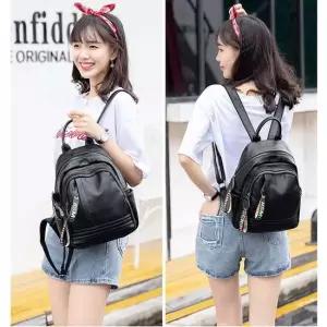 여자 데일리 가벼운 귀여운 컬러 스트랩 백팩 가방 백팩