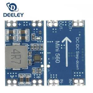 5A DC-DC Mini560 강압 안정화 전압 공급 모듈 출력 3.3 5V 9V 12V