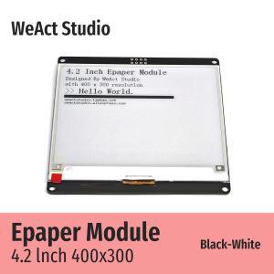 WeAct 4.2인치 Epaper 모듈 전자종이 전자잉크 EInk 디스플레이 화면 SPI 흑백