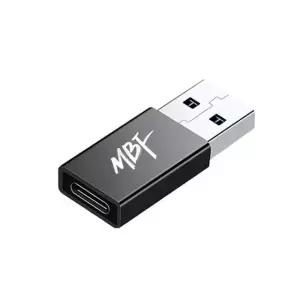 고품질 USB 타입 C to USB 3.0 A 변환 젠더 블랙 (W88F391)