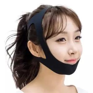 검정 라인 얼굴압박 리프팅밴드 페이스가드 라인 (WBCE719)