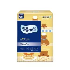 미래생활 잘풀리는집 미용티슈 180매 3입 (WA0611A)