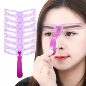 눈썹틀 여자눈썹그리기 8종세트 (WA36D32)