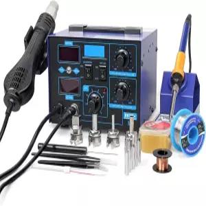 BACOENG 2in1 862d SMD 납땜 언 열풍 스테이션852 및 862의 개선된 버전